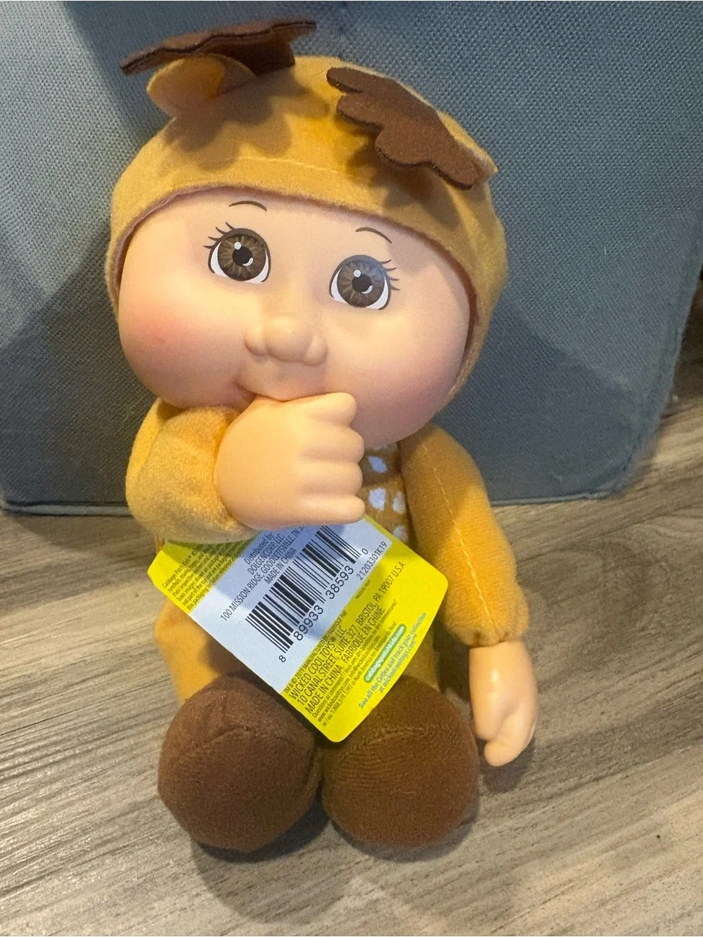 Cabbage kids plush doll Woodland kids
